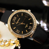 YAZOLE Golden Diamond Gold Watch Women Ladies Famous Brand Luxury Quartz Watch