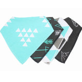 4pcs Baby Towel Newborn Cartoon Bibs  Waterproof Lunch Bib Boys Girls