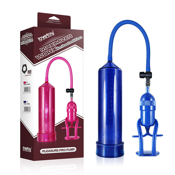 Lovetoy Penis Vacuum Pump Trigger Control Enlargers Dick Enlargement for Men,