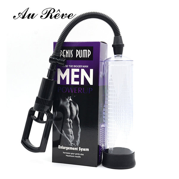 Au Reve Hot Sale Penis Enlargers Vacuum Pump Male Penis Extender Enlargement Adult Sex Products