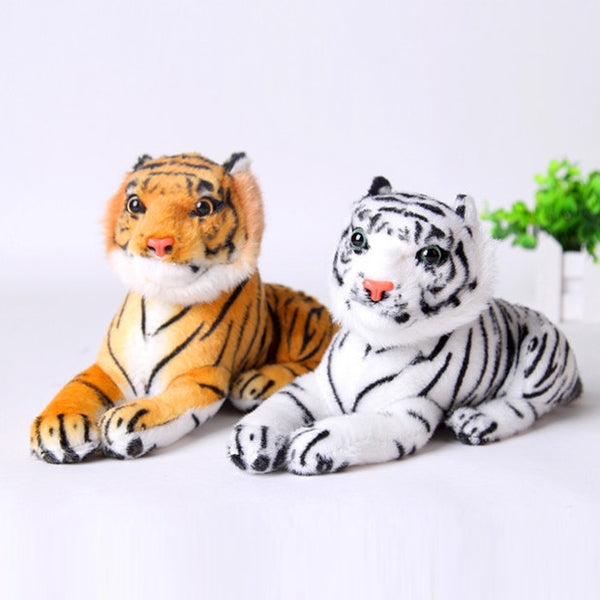 AUTOPS 25cm Cute Plush Tiger Animal Toys Child Gift Lovely Stuffed Doll Animal Pillow Children Kids Birthday Gift