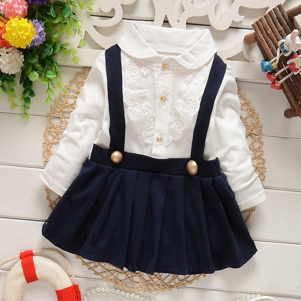 New Collection Baby Girl Navy/red Top Sailor Lace Newborn to 24 Months