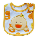 Baby Bibs Cute Cartoon Pattern Toddler Baby Waterproof Saliva Towel Cotton