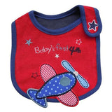 Baby Bibs Cute Cartoon Pattern Toddler Baby Waterproof Saliva Towel Cotton