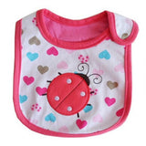 Baby Bibs Cute Cartoon Pattern Toddler Baby Waterproof Saliva Towel Cotton