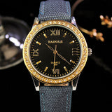 YAZOLE Golden Diamond Gold Watch Women Ladies Famous Brand Luxury Quartz Watch