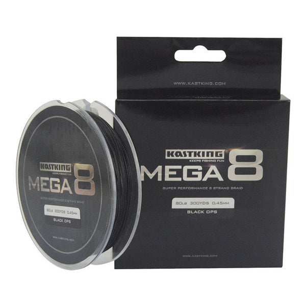 KastKing Mega8 Super Strong 274M 8 Strands Weaves PE Braided Fishing Line