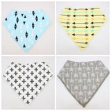 4pcs Baby Towel Newborn Cartoon Bibs  Waterproof Lunch Bib Boys Girls