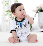 Doctor baby boy bodysuit short sleeve summer baby clothes Newborn