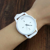 Original Soft Silicone Strap Jelly Quartz Watch Big Dial Wrist watches for Women Ladies Lovers