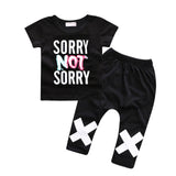 Baby boys t-shirt + long pants 2Pieces baby clothes children tracksuit 2016 summer baby girls