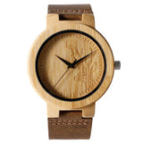 High Quality Handmade Moose Elk Deer Head Watches Natural Wooden Bamboo Clock