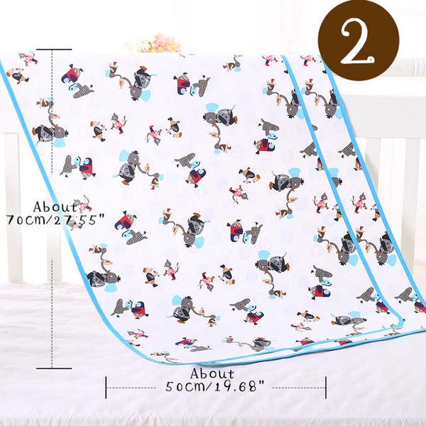 Waterproof Mattress protector baby diaper changing pad Newborn baby nappy changing