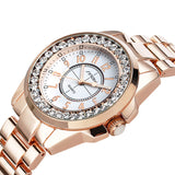 Sinobi luxury Dress Brand Fashion Watch Woman Ladies Gold Diamond relogio feminino