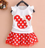 1-4Y  Summer Baby Kid Girls Princess Clothes Cartoon Party Mini Dress ball gown