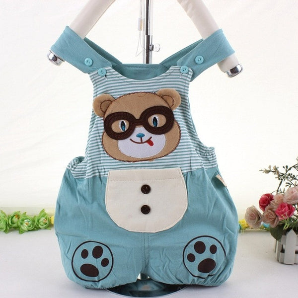 Cotton Baby Rompers Girls Boys Coveralls Sleeveless Infant Romper Cute Jumpsuit