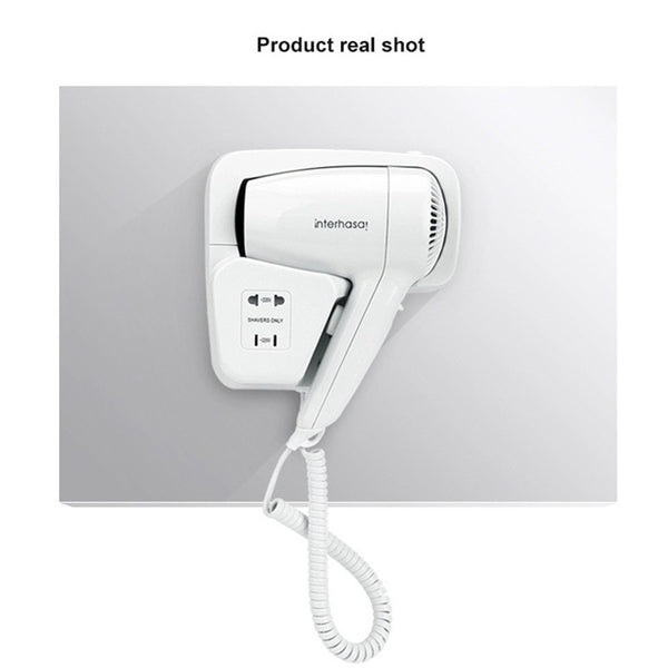 Hotel bathroom home bathroom hair dryer dry skin hanging wall hanging hair dryer for 220v