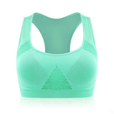 Women Female Dry Quick Push Up Natural Color BH Sports Bra Tank Tops