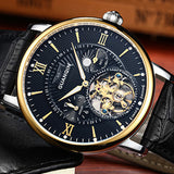 Relogio Masculino GUANQIN Tourbillon Mens Watches Top Brand Luxury Gold Men Watch