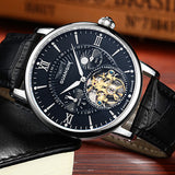 Relogio Masculino GUANQIN Tourbillon Mens Watches Top Brand Luxury Gold Men Watch