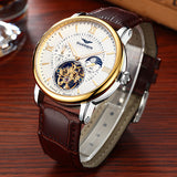 Relogio Masculino GUANQIN Tourbillon Mens Watches Top Brand Luxury Gold Men Watch