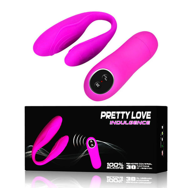 New Pretty Love Recharge 30 Speeds Silicone Wireless Remote Control Vibrator