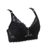 BEFORW Fashion Women Underwear Bra Sexy Lace Bras Plus Size Gather Ultra Thin Breathable Adjustable