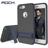 for iPhone 7 case ROCK Royce Luxury 3D Kickstand design phone Case for Apple iPhone