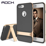 for iPhone 7 case ROCK Royce Luxury 3D Kickstand design phone Case for Apple iPhone