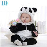 2016 Infant Romper Baby Boys Girls Jumpsuit New born Bebe Clothing Hooded