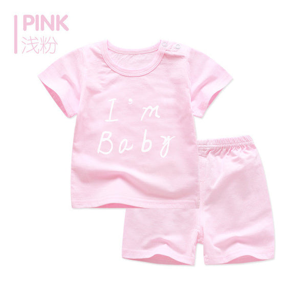 2pcs Baby Boy Outfit Set Summer 2017 Cute Newborn Baby Sets Infant Girl Clothing Suits