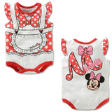2017 Summer Cartoon Baby Bodysuit Mickey Boys Clothes Minnie Baby Girl Jumpsuits