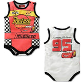 2017 Summer Cartoon Baby Bodysuit Mickey Boys Clothes Minnie Baby Girl Jumpsuits