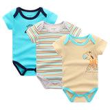 Baby Rompers Newborn Baby Boy Girls Clothes Short Sleeve Baby Clothing Girl Roupa Infantil Body Bebes