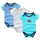 Baby Rompers Newborn Baby Boy Girls Clothes Short Sleeve Baby Clothing Girl Roupa Infantil Body Bebes