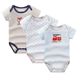 Baby Rompers Newborn Baby Boy Girls Clothes Short Sleeve Baby Clothing Girl Roupa Infantil Body Bebes
