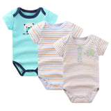 Baby Rompers Newborn Baby Boy Girls Clothes Short Sleeve Baby Clothing Girl Roupa Infantil Body Bebes