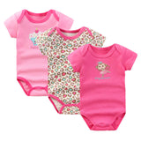 Baby Rompers Newborn Baby Boy Girls Clothes Short Sleeve Baby Clothing Girl Roupa Infantil Body Bebes