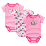 Baby Rompers Newborn Baby Boy Girls Clothes Short Sleeve Baby Clothing Girl Roupa Infantil Body Bebes