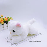 1pcs 20cm Small Kawaii Kitten Cat Plush Toy Stuffed Simulational Cats Soft Kids Toys