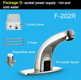 Automatic sensor tap infrared Sensor water saving Faucets Inductive Kitchen bathroom cold water tap or cold and hot mixer tap