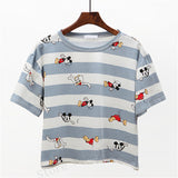 Harajuku Anime Totoro Print T Shirt Women 2017 Summer