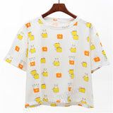 Harajuku Anime Totoro Print T Shirt Women 2017 Summer