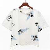 Harajuku Anime Totoro Print T Shirt Women 2017 Summer