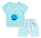 Baby boy summer Clothes Set Outfit T-shirt Dress Children's Clothing Toddler Baby Shorts
