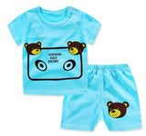 Baby boy summer Clothes Set Outfit T-shirt Dress Children's Clothing Toddler Baby Shorts