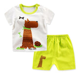 Baby boy summer Clothes Set Outfit T-shirt Dress Children's Clothing Toddler Baby Shorts