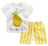 Baby boy summer Clothes Set Outfit T-shirt Dress Children's Clothing Toddler Baby Shorts