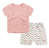 Baby boy summer Clothes Set Outfit T-shirt Dress Children's Clothing Toddler Baby Shorts