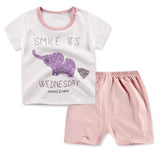 Baby boy summer Clothes Set Outfit T-shirt Dress Children's Clothing Toddler Baby Shorts